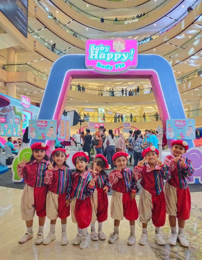panggung ceria yang di adakan di TP acara event baby happy